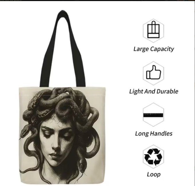 Tote Bag Medusa 3